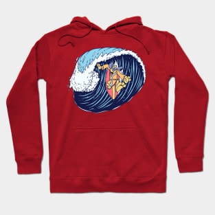 Hong Kong Phooey Surf Big Waves Hoodie